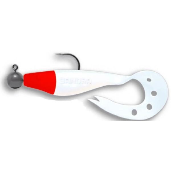 Leurre Souple Armé Delalande Sandra + Tête Plombée Ronde - 16Cm