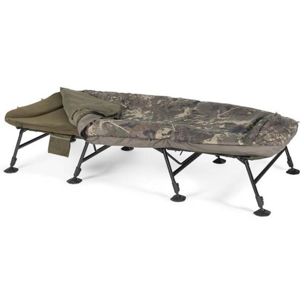 Bedchair Nash Indulgence Hd40 Sleep System 8 Legs Camo