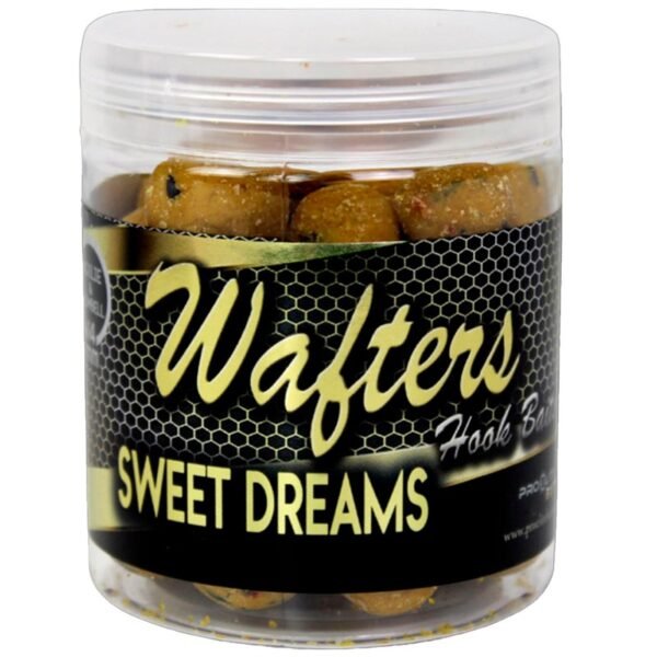 Bouillette Équilibrée Pro Elite Baits Gold Wafter Boilie+Dumbell