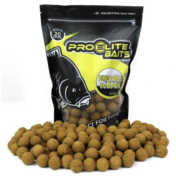 Bouillette Pro Elite Baits Boilies Classic Pineapple & Scopex