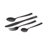 Couverts Fox Cookware Black Stainless Cutlery Set – Image 2