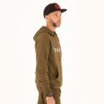 Sweat Homme Trakker Cr Logo Hoody - Kaki – Image 3