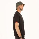 Tee Shirt Manches Courtes Homme Trakker Cr Logo T-Shirt Black Camo - Noir – Image 2