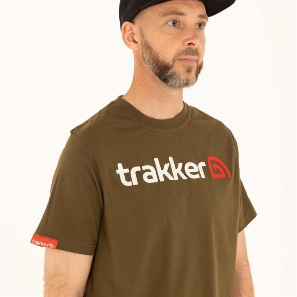 Tee Shirt Manches Courtes Homme Trakker Cr Logo T-Shirt - Kaki