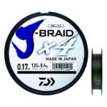 Tresse Daiwa J Braid X4b Vert - 1350M