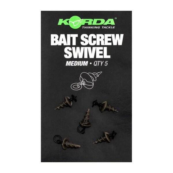 Emerillon Korda Micro Ring Swivel Bait Screw MEDIUM